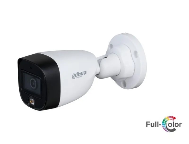 DH-HAC-HFW1209CN-LED-0280B-S3. CAMARA BALA DAHUA HDCVI. 2MP. LF 2.8MM. FULL COLOR. 20 MTS. IR. IP67.